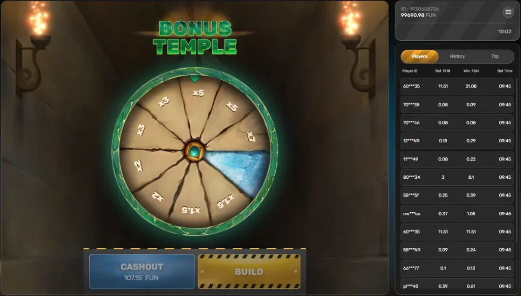 Bonus Temple Floor